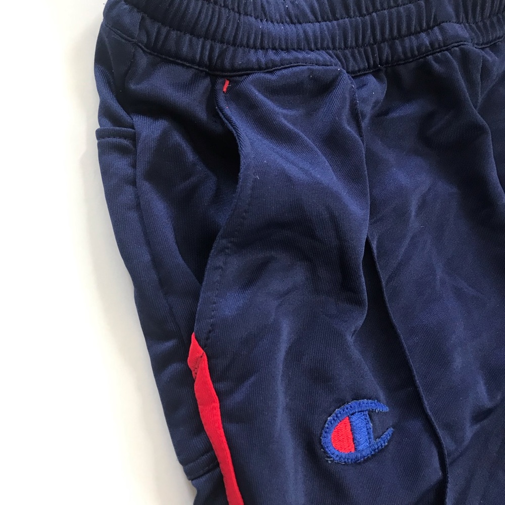 Vintage Champion Large Logo Track Pants View 2